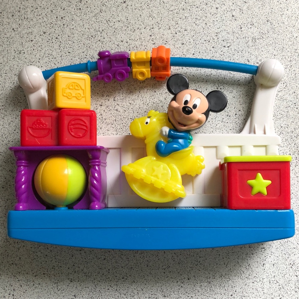 Vtg Disney Mickey Mouse Musical Toy